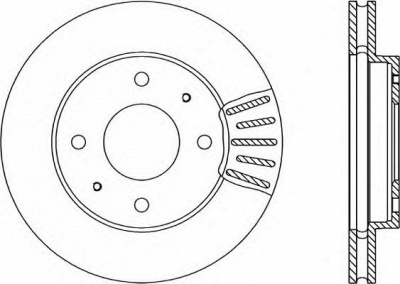 OPEN PARTS bdr179420 -  Тормозной диск